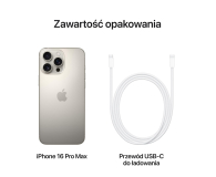 Apple OUTLET - iPhone 16 Pro Max 256GB Naturalny Tytan - 1544582 - zdjęcie 9